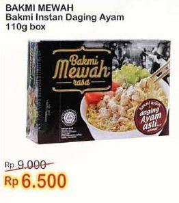 Promo Harga BAKMI MEWAH Bakmi Instant Ayam 110 gr - Indomaret