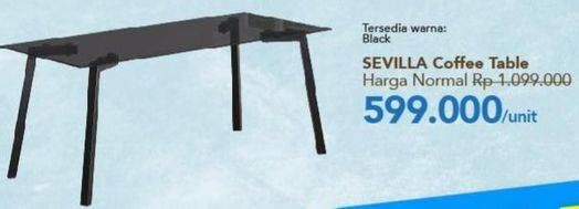 Promo Harga SEVILLA Coffee Table  - Carrefour