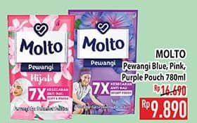 Promo Harga Molto Pewangi Hijab Soft Fresh, Active Fresh, Sports Fresh 780 ml - Hypermart