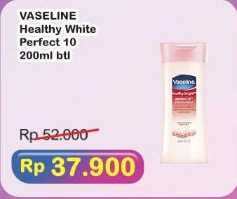 Promo Harga Vaseline Body Lotion Perfect 10 200 ml - Indomaret