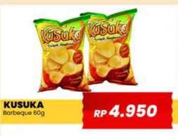 Promo Harga Kusuka Keripik Singkong Barbeque 60 gr - Yogya