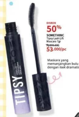 Promo Harga Somethinc Tipsy Lash Lift Mascara 7 gr - Guardian