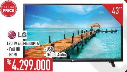 Promo Harga LG 43LM5500PTA FHD TV  - Hypermart