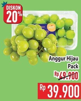 Promo Harga Anggur Hijau  - Hypermart