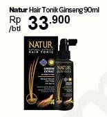 Promo Harga NATUR Hair Tonic Ginseng 90 ml - Carrefour