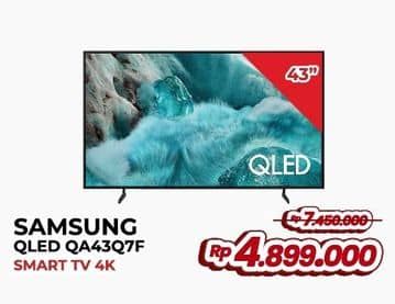 Promo Harga Samsung QA43Q7F  - Yogya