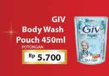 Promo Harga GIV Body Wash 450 ml - Hypermart