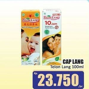 Promo Harga CAP LANG Minyak Telon Lang 100 ml - Hari Hari