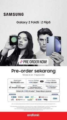 Promo Harga Samsung Galaxy Z Fold 5  - Erafone