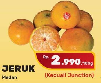 Promo Harga Jeruk Medan per 100 gr - Yogya