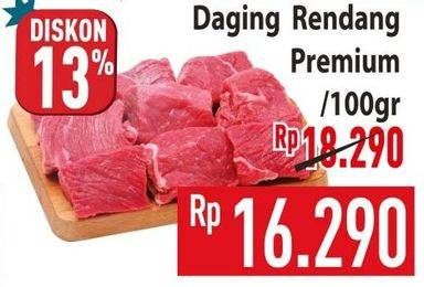 Promo Harga Daging Rendang Sapi per 100 gr - Hypermart