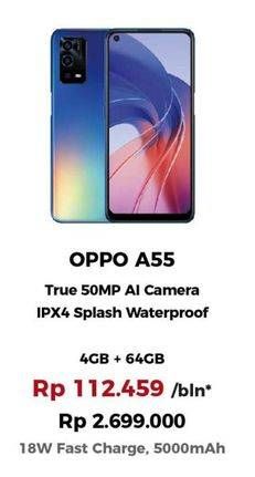 Promo Harga Oppo A55 4 GB + 64 GB  - Erafone