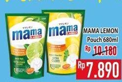 Promo Harga Mama Lemon Cairan Pencuci Piring 680 ml - Hypermart