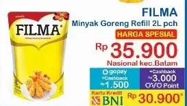 Promo Harga Filma Minyak Goreng 2000 ml - Indomaret