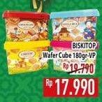 Promo Harga Biskitop Wafer Cube 180 gr - Hypermart