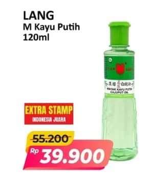 Promo Harga Cap Lang Minyak Kayu Putih 120 ml - Alfamart