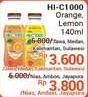Promo Harga Kalbe Hi C1000 Lemon, Orange 140 ml - Alfamidi