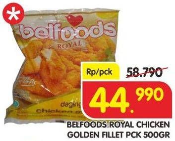 Promo Harga BELFOODS Royal Nugget 500 gr - Superindo