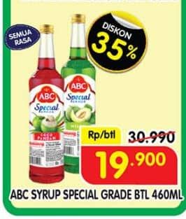 Promo Harga ABC Syrup Special Grade All Variants 485 ml - Superindo