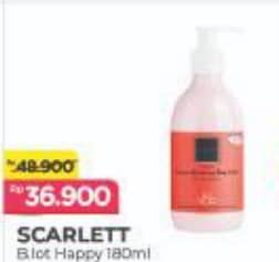 Promo Harga Scarlett Whitening Body Lotion Happy 180 ml - Alfamart