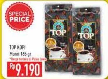 Promo Harga Top Coffee Kopi 165 gr - Hypermart