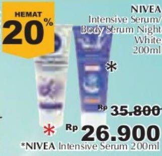 Promo Harga NIVEA Intensive Serum 200 ml - Giant