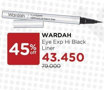Promo Harga WARDAH EyeXpert Optimum Hi Black Liner  - Watsons