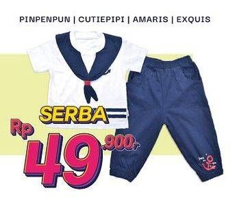 Promo Harga Pinpenpun/Cutiepipi/Amaris/Exquis Pakaian Anak  - Carrefour