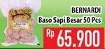 Promo Harga BERNARDI Bakso Sapi Besar 50 pcs - Hypermart