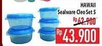 Promo Harga HAWAII Sealware Cleo per 5 pcs - Hypermart
