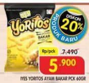 Promo Harga Iyes Yoritos Ayam Bakar 70 gr - Superindo