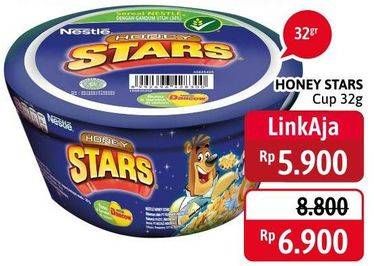 Promo Harga NESTLE HONEY STAR Cereal Breakfast 32 gr - Alfamidi