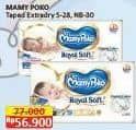 Promo Harga Mamy Poko Perekat Royal Soft NB30, S28 28 pcs - Alfamart