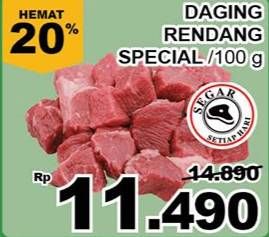 Promo Harga Daging Rendang Sapi  - Giant