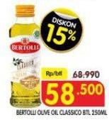 Promo Harga Bertolli Olive Oil Classico 250 ml - Superindo