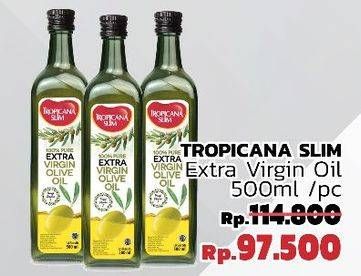 Promo Harga TROPICANA SLIM Extra Virgin Olive Oil 500 ml - LotteMart