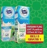 Promo Harga FRISIAN FLAG Susu UHT Purefarm All Variants 225 ml - Alfamart