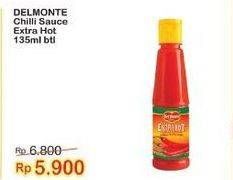 Promo Harga Del Monte Sauce Extra Hot Chilli 140 ml - Indomaret