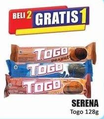 Promo Harga Serena Togo Biskuit Cokelat 128 gr - Hari Hari
