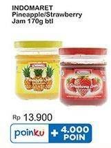 Promo Harga Indomaret Jam Pineapple, Strawberry 170 gr - Indomaret