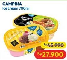 Promo Harga Campina Ice Cream 700 ml - Hypermart
