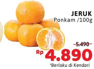 Promo Harga Jeruk Ponkam per 100 gr - Alfamidi