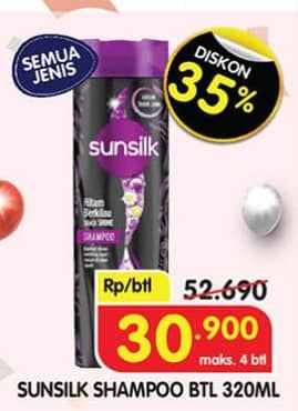 Promo Harga Sunsilk Shampoo All Variants 320 ml - Superindo