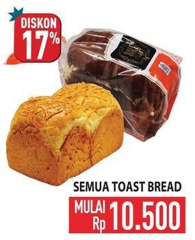 Promo Harga Soft Toast Bread All Variants  - Hypermart