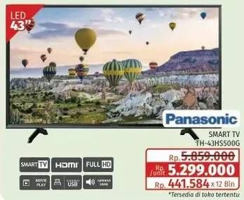 Promo Harga Panasonic TH-43HS500G | Android TV  - Lotte Grosir