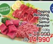 Promo Harga Daging Rendang/Giling/Semur  - LotteMart