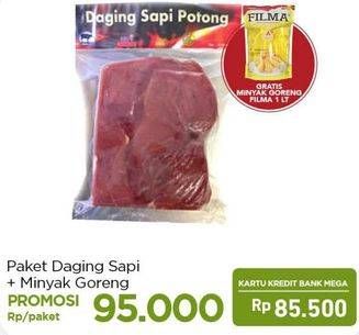 Paket Daging Sapi + Minyak Goreng