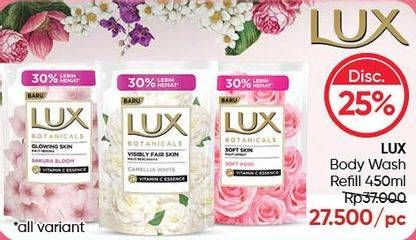 Promo Harga LUX Body Wash All Variants 450 ml - Guardian