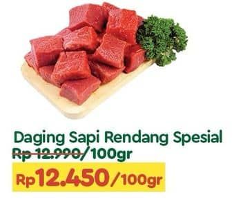 Promo Harga Daging Rendang Sapi per 100 gr - TIP TOP