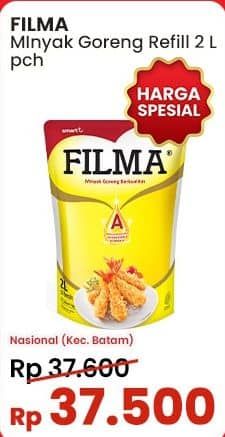 Promo Harga Filma Minyak Goreng 2000 ml - Indomaret